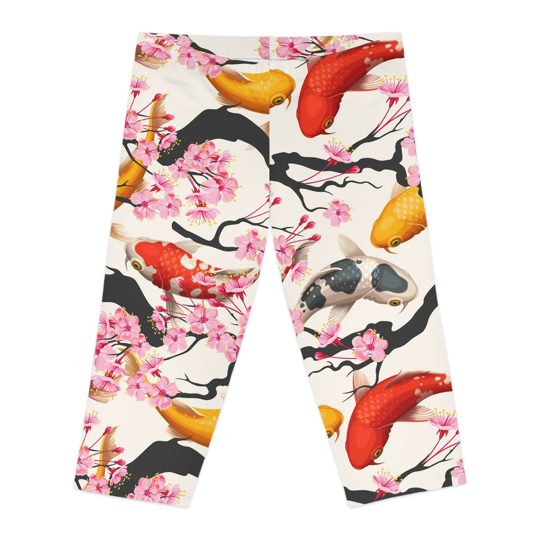 Koi Pond Capri Leggings